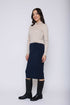 Erin-Luxe Fleece Midi Skirt